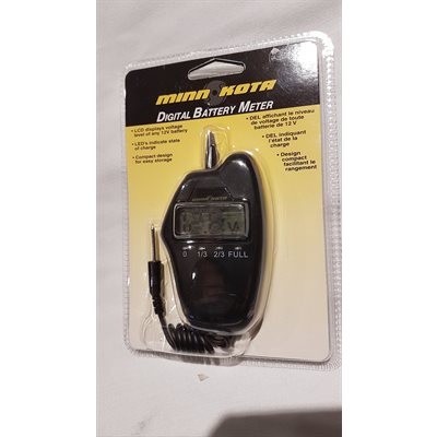 Minkotta battery meter, Minnkota, 12V